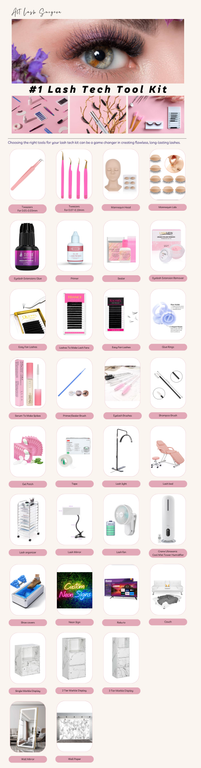 60+ LASH TRAINING AND LASH TECH AMAZON VENDOR LIST